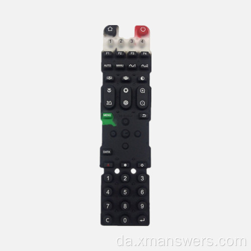 Plastic Injection Mold Button Pad Silikongummi tastatur